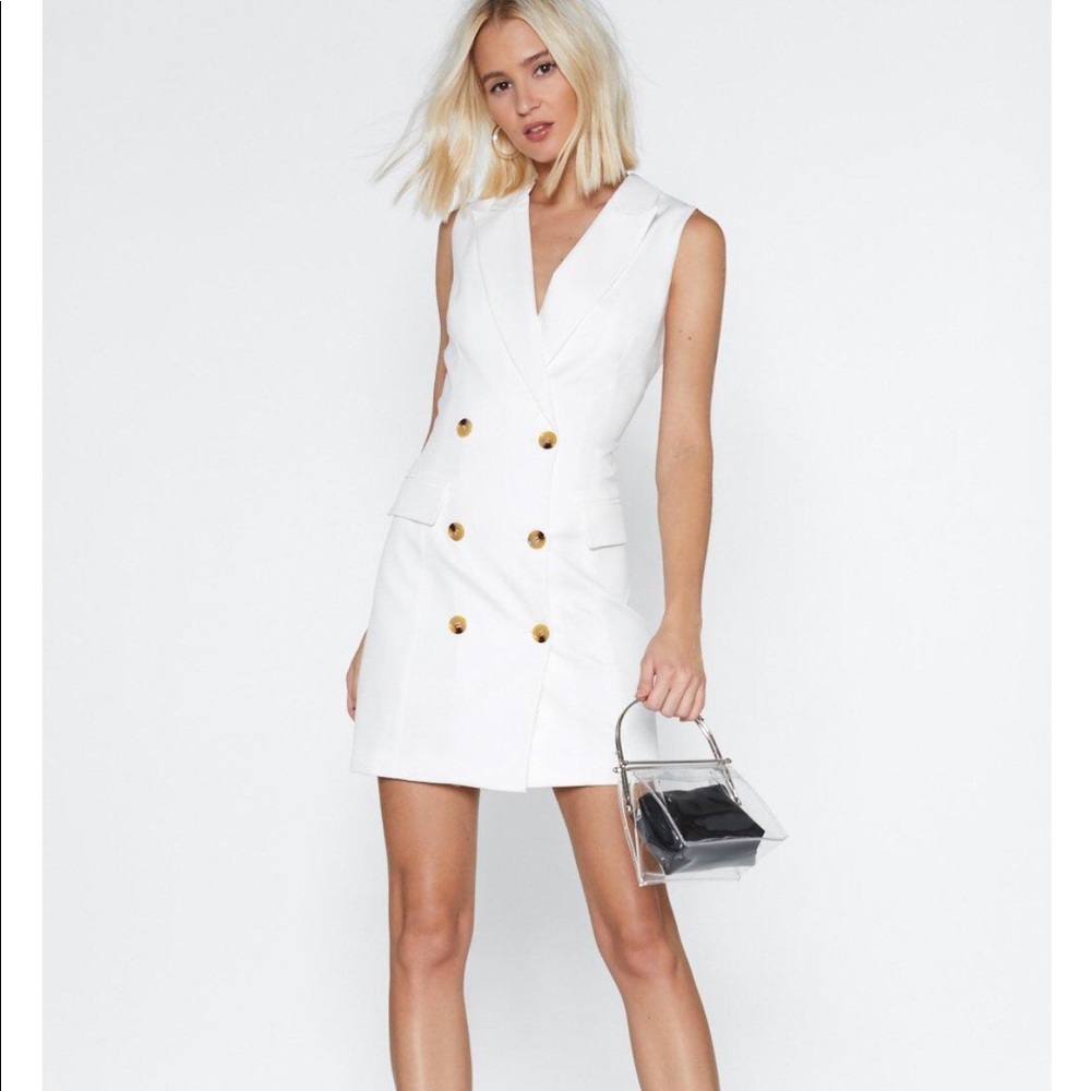 BNWT Nasty Gal Follow Suite Blazer Dress